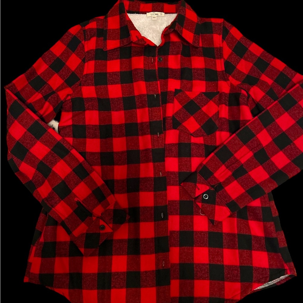 Luna Flannel Shirt- Size Small